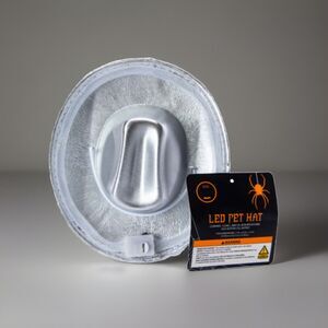 🔥LED Pet Costume Cowboy Hat XS/S BNWT🔥
